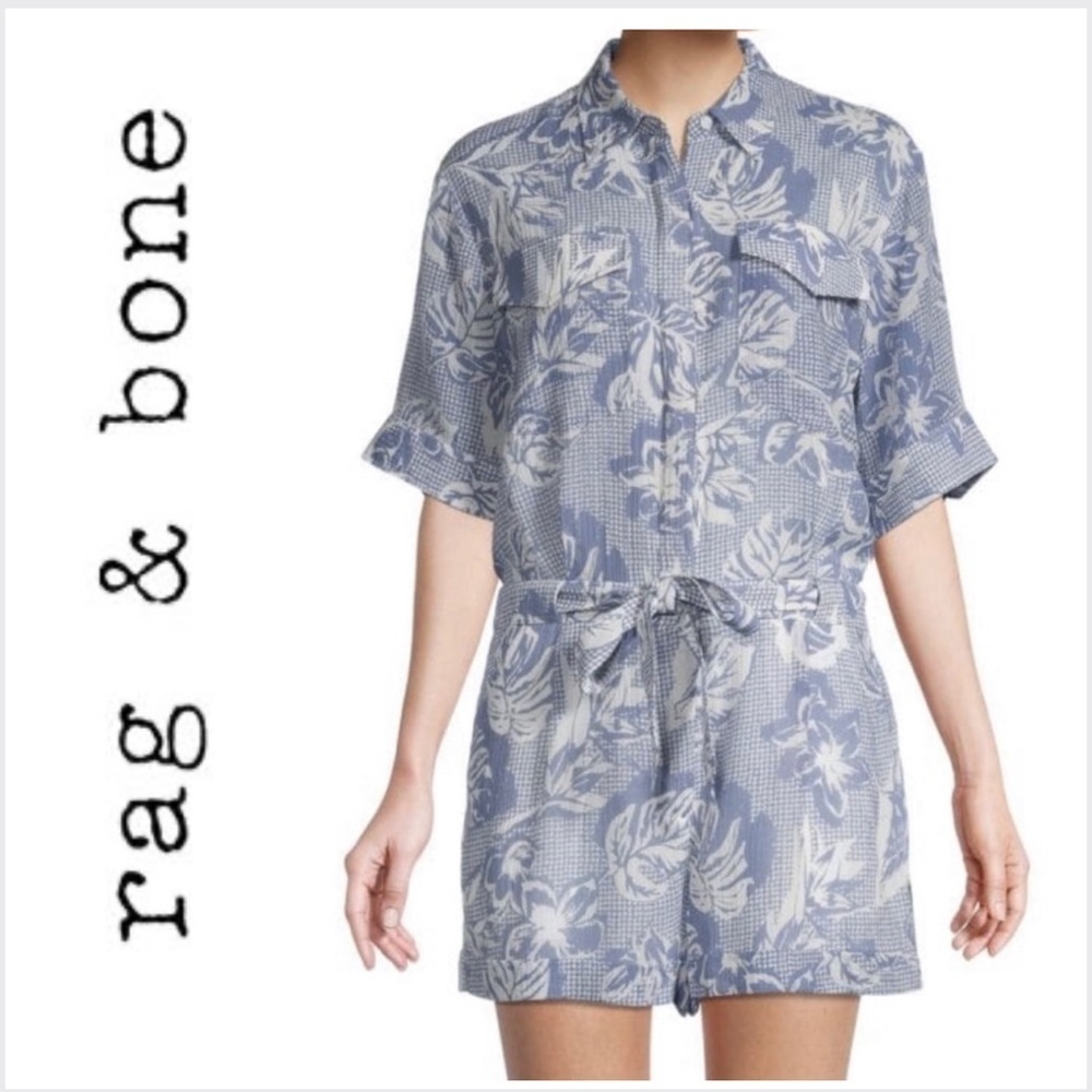 RAG & BONE Surplus Floral Romper NWOT